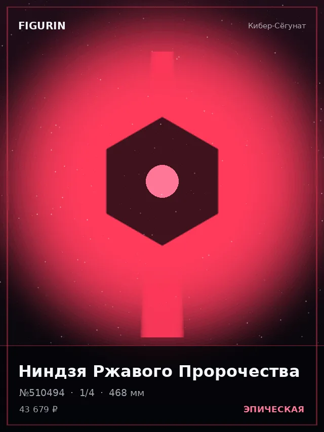 Ниндзя Ржавого Пророчества — премиальная фигурка