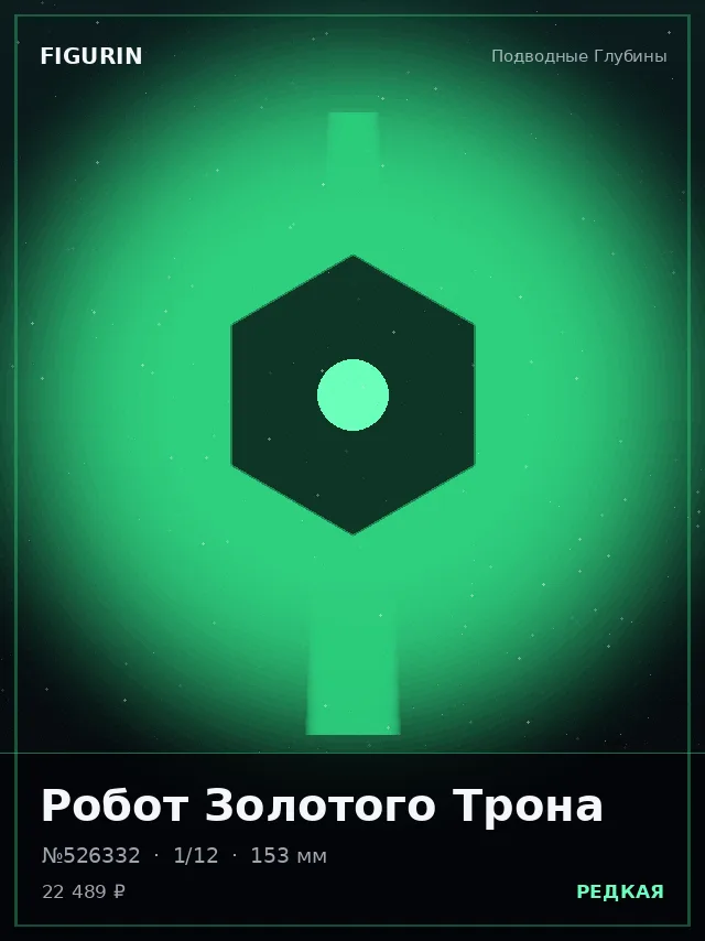 Робот Золотого Трона — премиальная фигурка