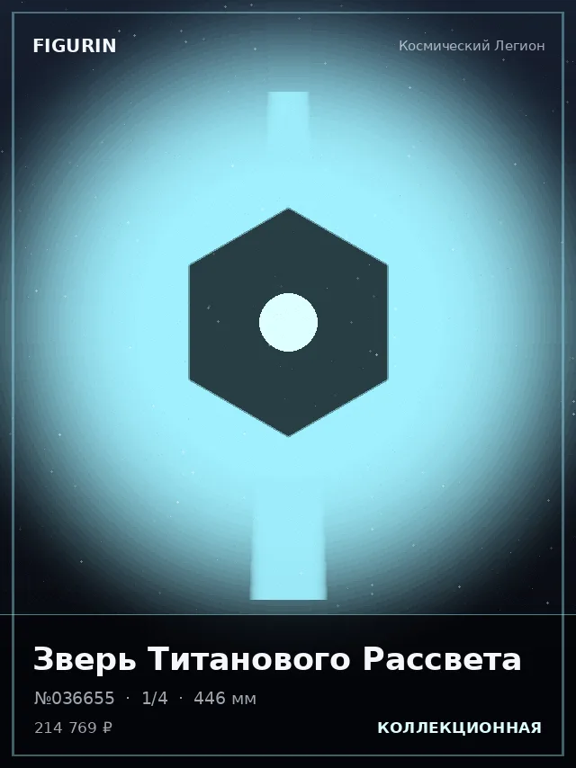 Зверь Титанового Рассвета — премиальная фигурка