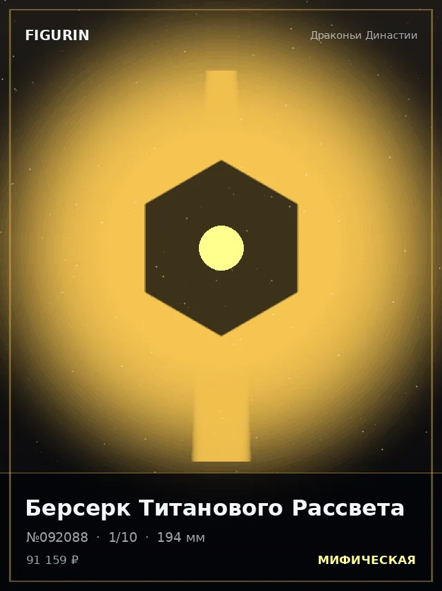 Берсерк Титанового Рассвета — премиальная фигурка