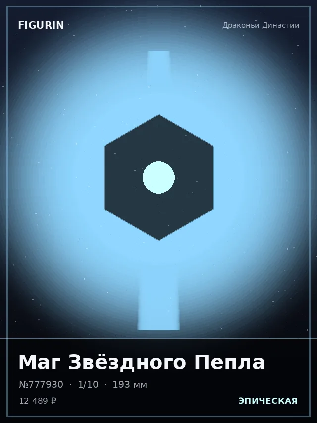 Маг Звёздного Пепла — премиальная фигурка
