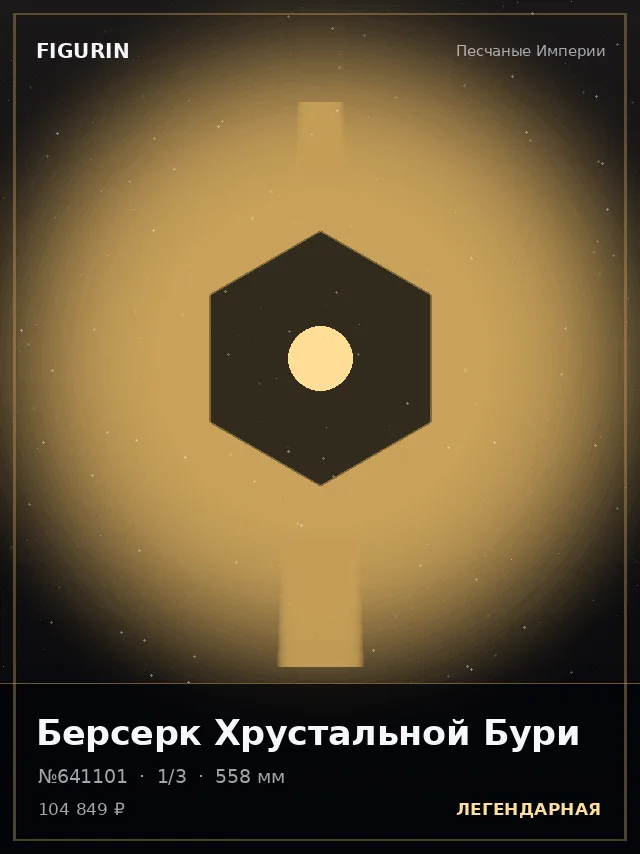 Берсерк Хрустальной Бури — премиальная фигурка