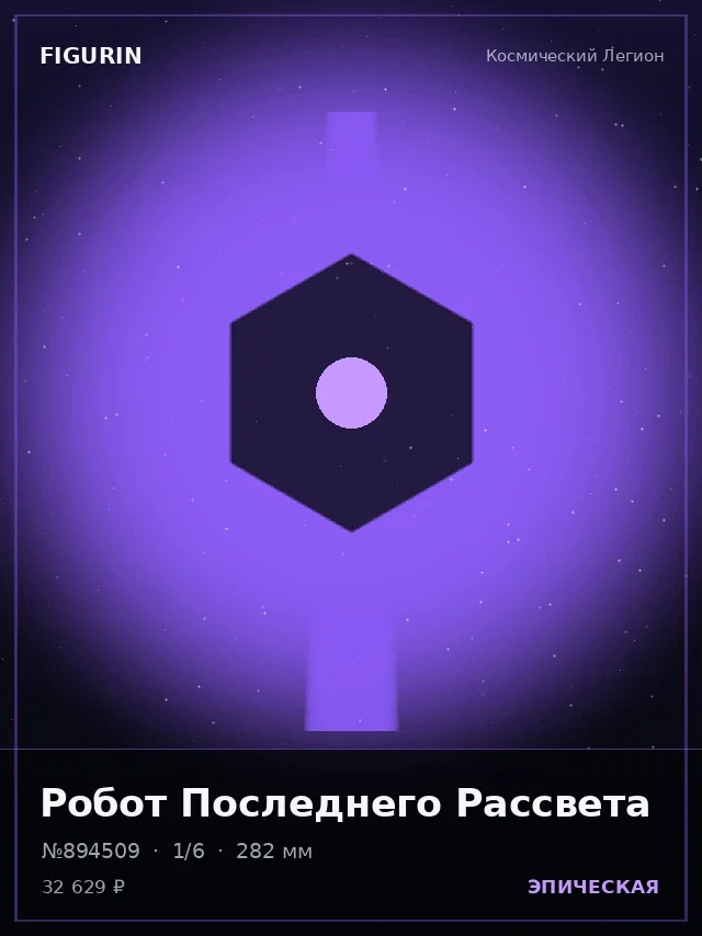 Робот Последнего Рассвета — премиальная фигурка