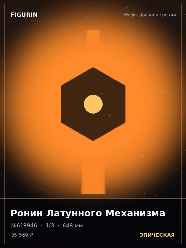 Ронин Латунного Механизма — премиальная фигурка