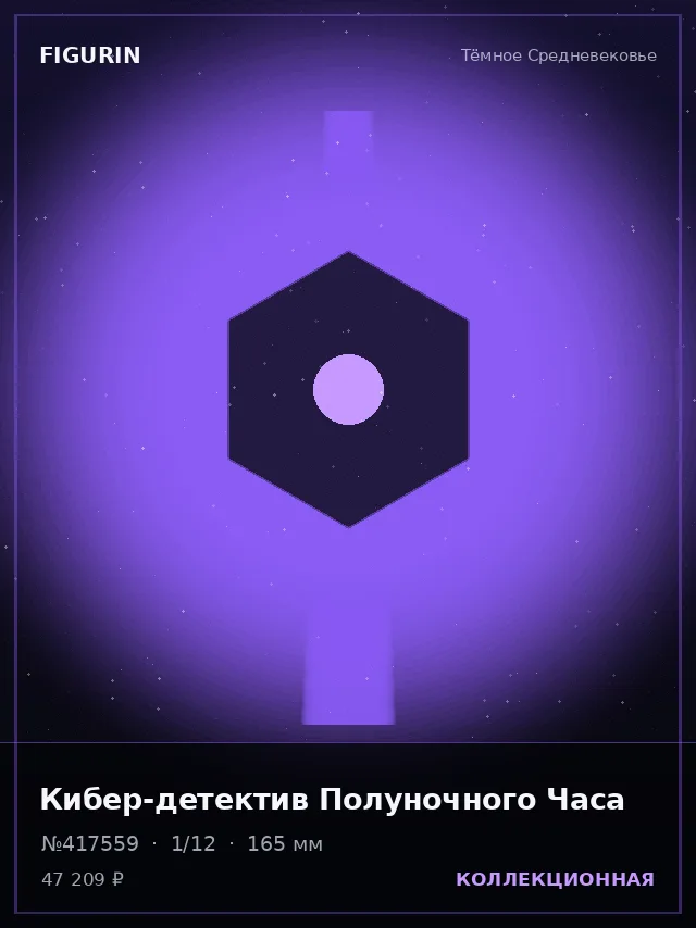 Кибер-детектив Полуночного Часа — премиальная фигурка