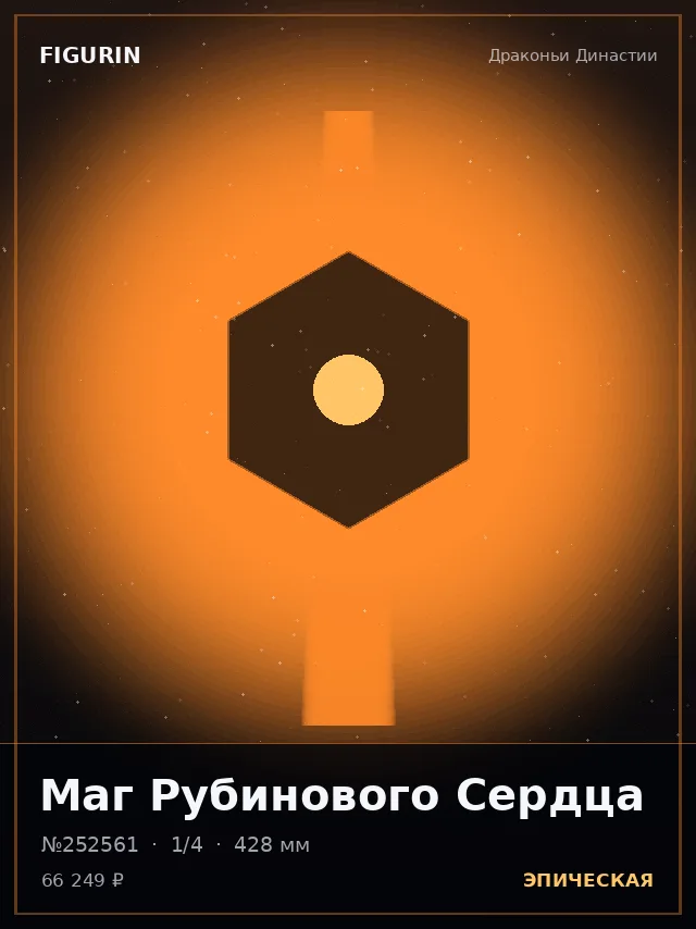 Маг Рубинового Сердца — премиальная фигурка