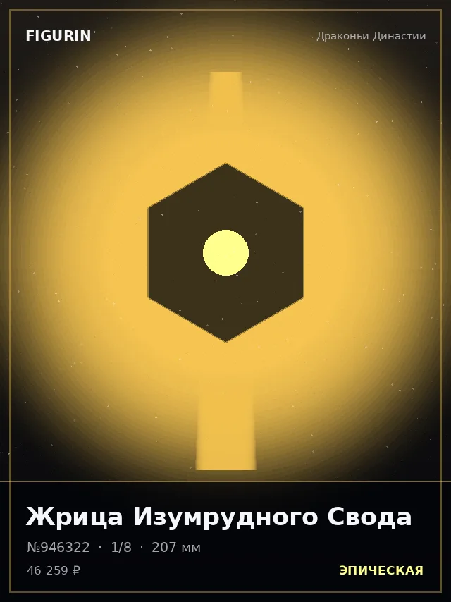 Жрица Изумрудного Свода — премиальная фигурка