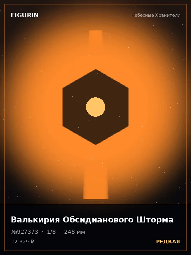 Валькирия Обсидианового Шторма — премиальная фигурка