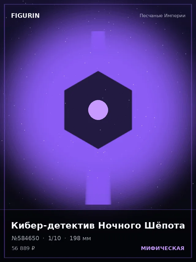 Кибер-детектив Ночного Шёпота — премиальная фигурка