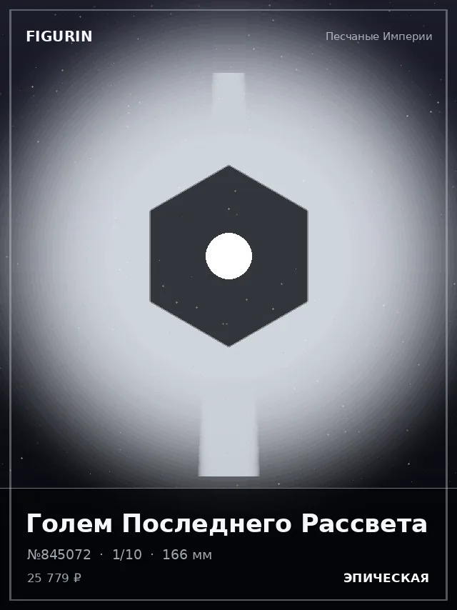 Голем Последнего Рассвета — премиальная фигурка
