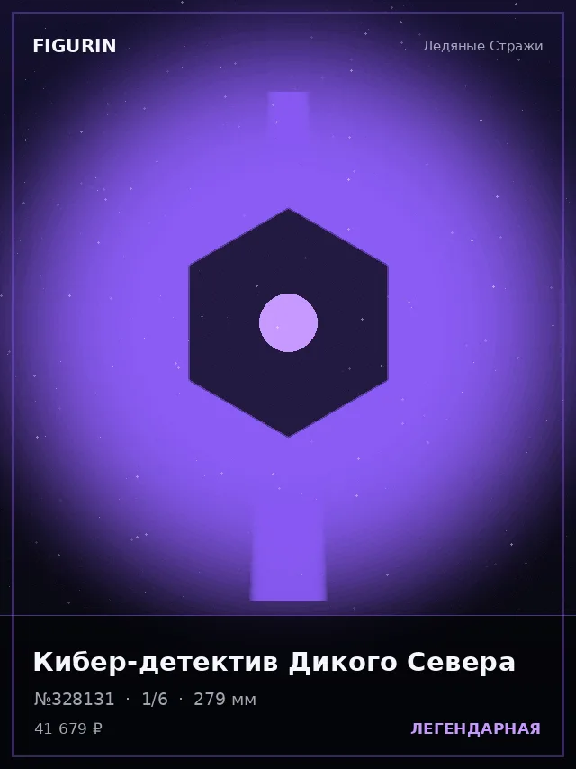 Кибер-детектив Дикого Севера — премиальная фигурка