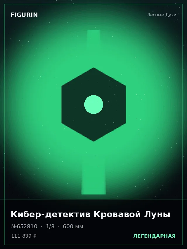 Кибер-детектив Кровавой Луны — премиальная фигурка