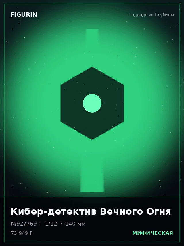 Кибер-детектив Вечного Огня — премиальная фигурка