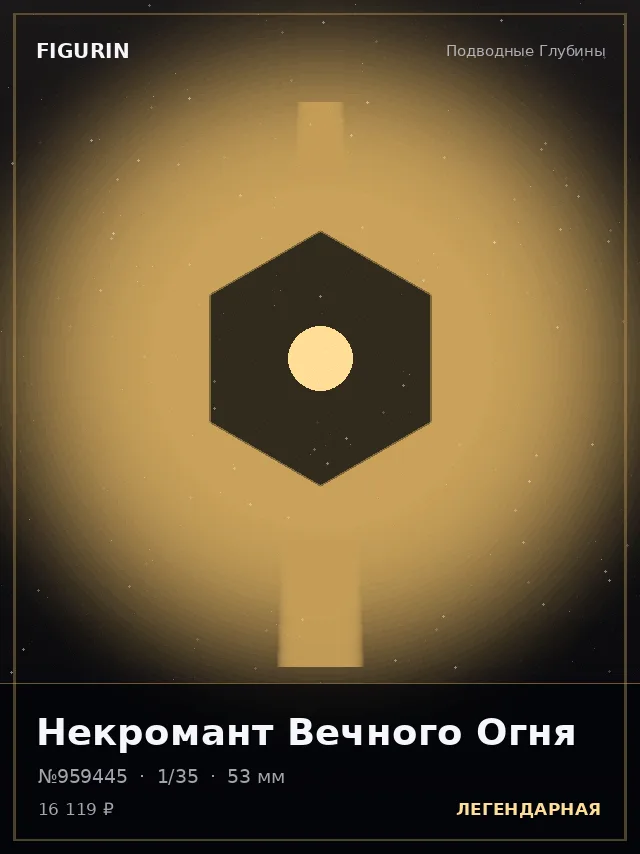 Некромант Вечного Огня — премиальная фигурка