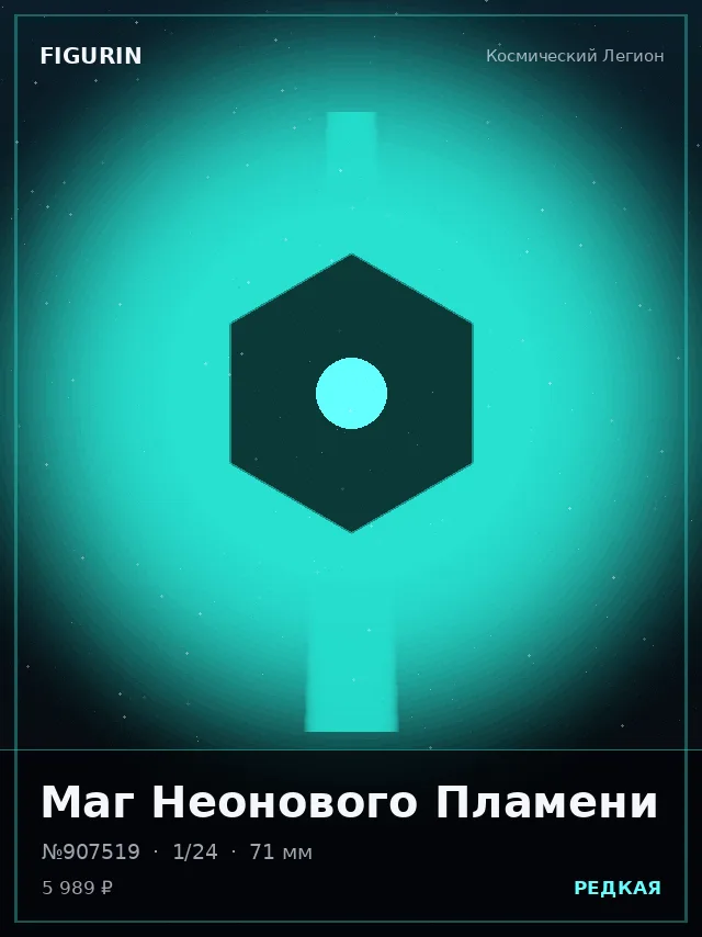Маг Неонового Пламени — премиальная фигурка