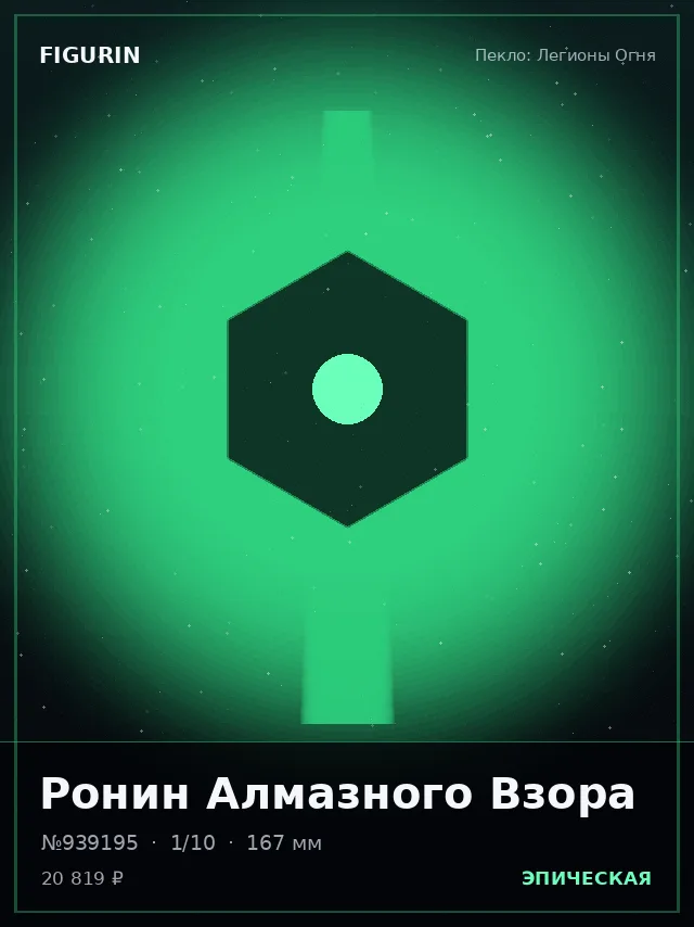 Ронин Алмазного Взора — премиальная фигурка