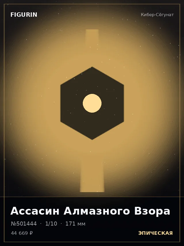 Ассасин Алмазного Взора — премиальная фигурка