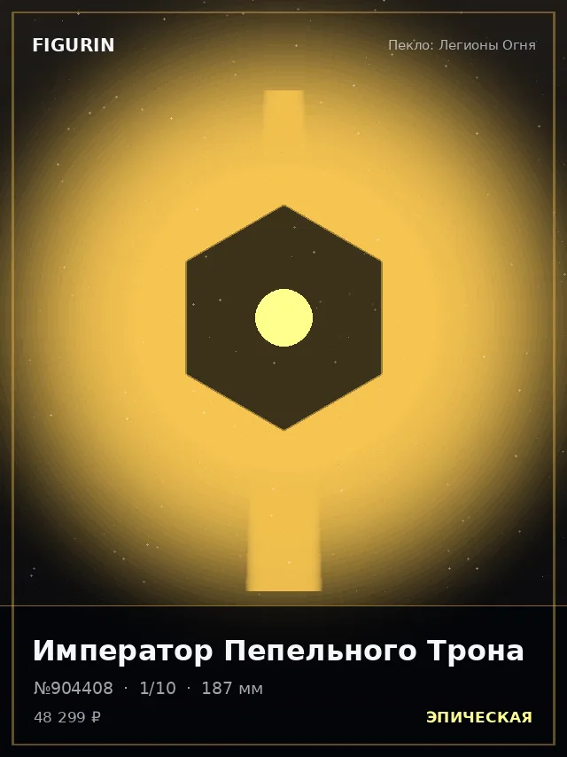 Император Пепельного Трона — премиальная фигурка