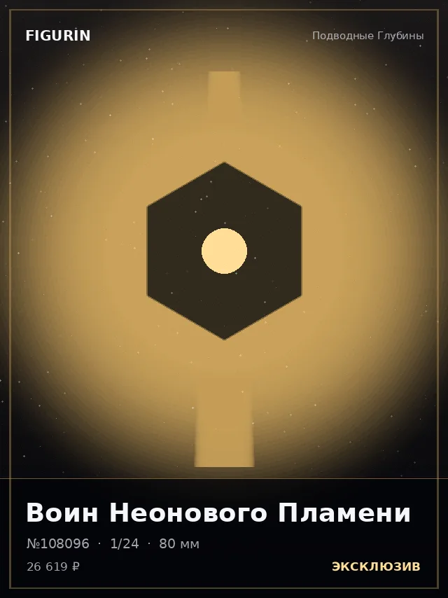 Воин Неонового Пламени — премиальная фигурка