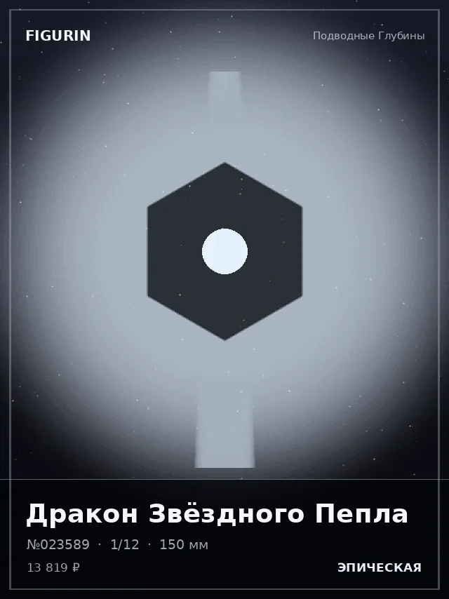 Дракон Звёздного Пепла — премиальная фигурка