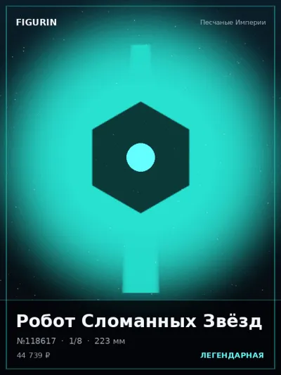 Робот Сломанных Звёзд Барокко — коллекционная 3D-фигурка