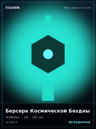 Берсерк Космической Бездны Стимпанк — коллекционная 3D-фигурка