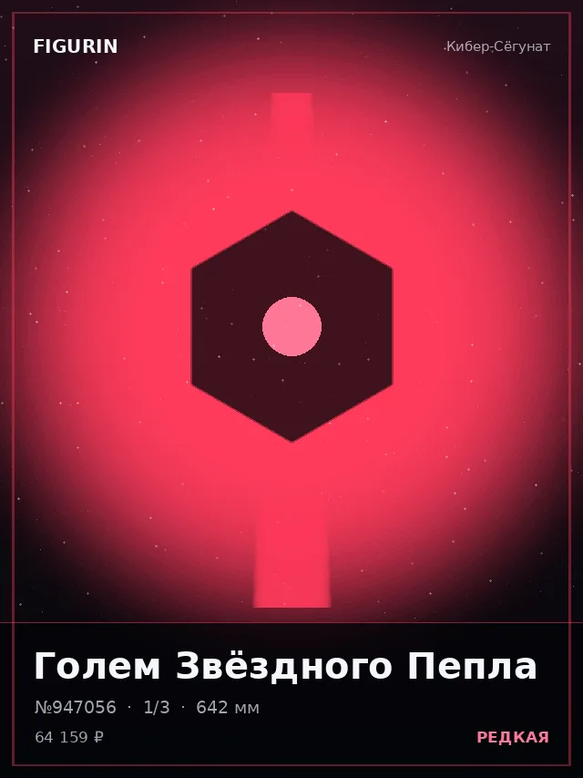 Голем Звёздного Пепла — премиальная фигурка