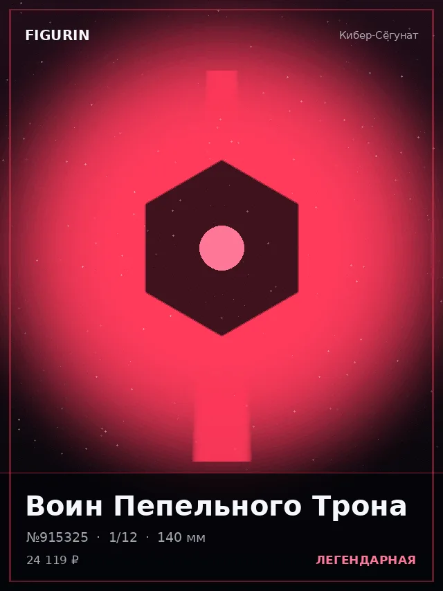 Воин Пепельного Трона — премиальная фигурка