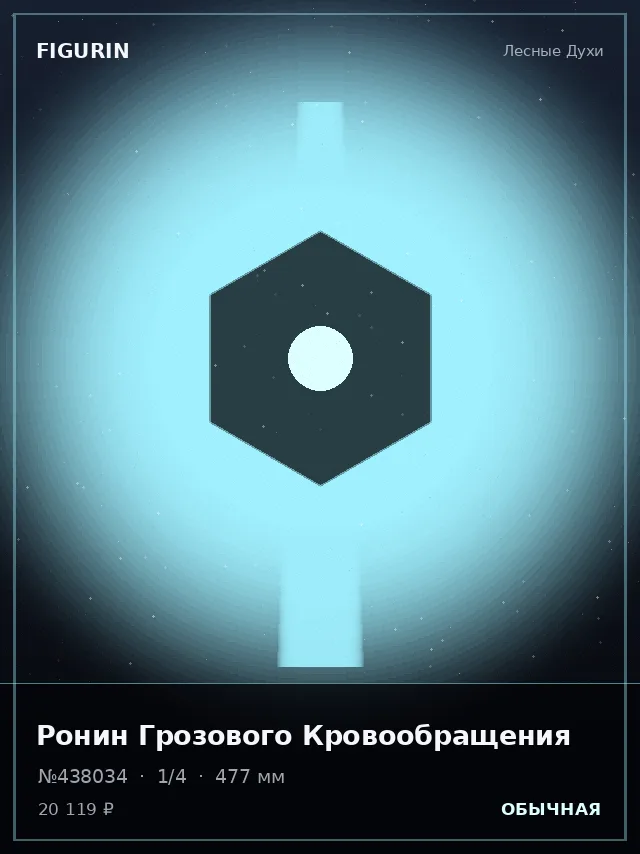 Ронин Грозового Кровообращения — премиальная фигурка