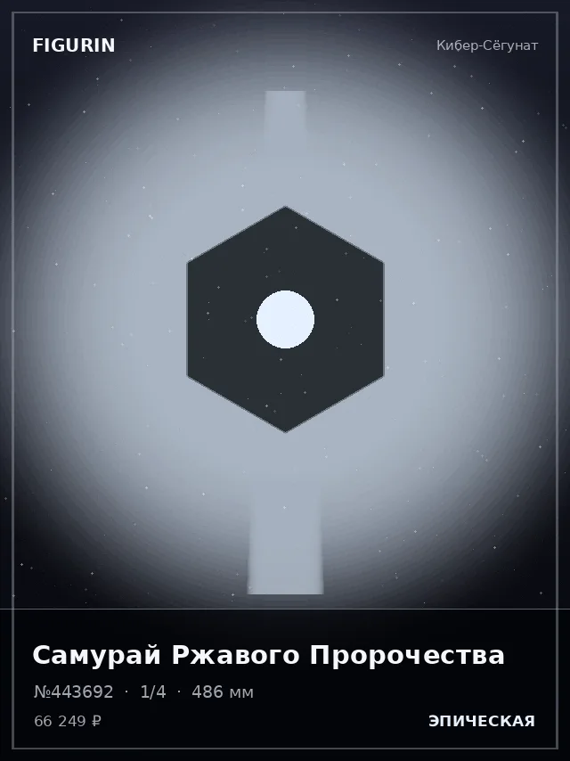 Самурай Ржавого Пророчества — премиальная фигурка