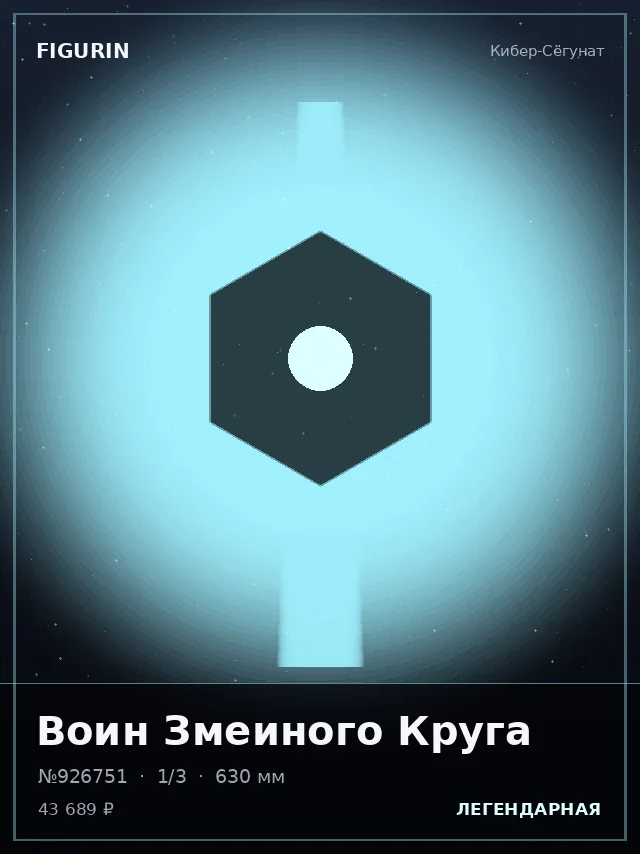 Воин Змеиного Круга — премиальная фигурка