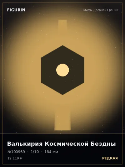 Валькирия Космической Бездны Реализм — коллекционная 3D-фигурка