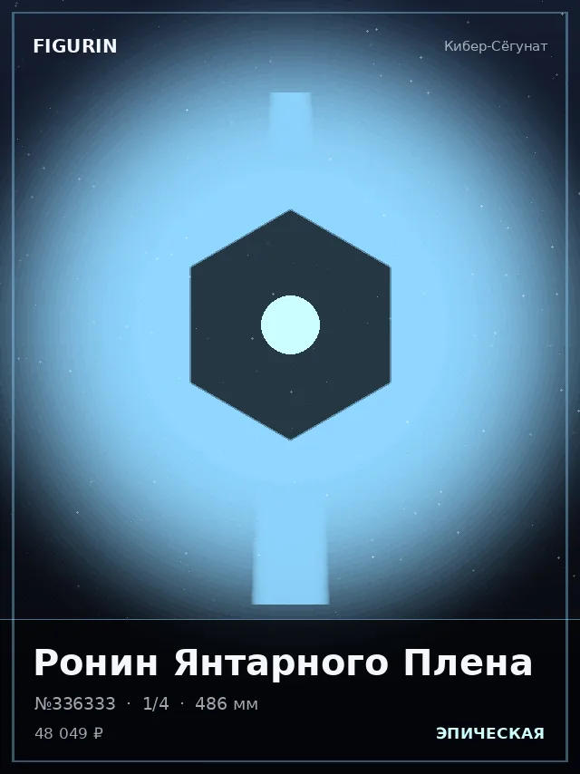 Ронин Янтарного Плена — премиальная фигурка