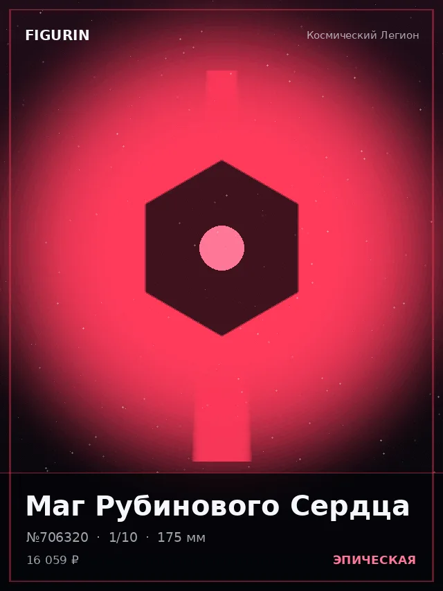 Маг Рубинового Сердца — премиальная фигурка