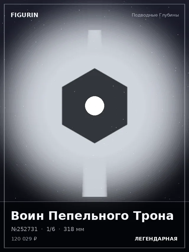 Воин Пепельного Трона — премиальная фигурка