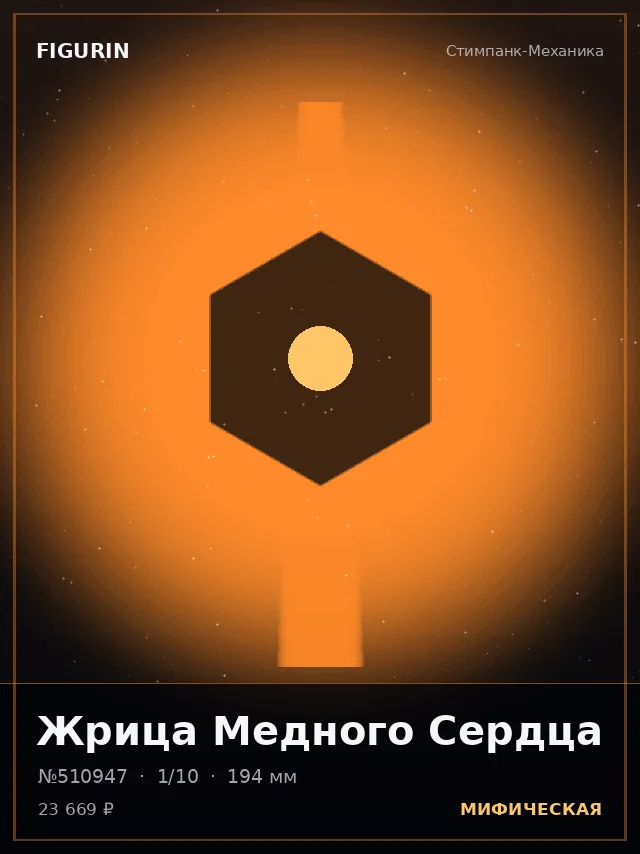 Жрица Медного Сердца — премиальная фигурка
