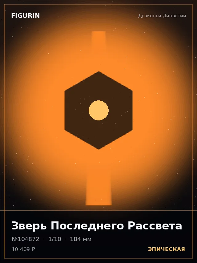 Зверь Последнего Рассвета — премиальная фигурка