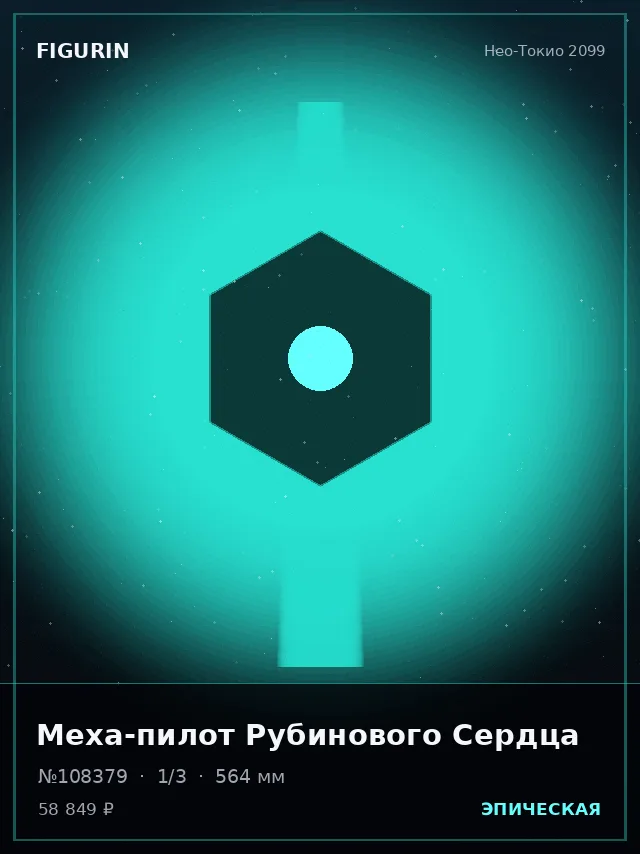Меха-пилот Рубинового Сердца — премиальная фигурка