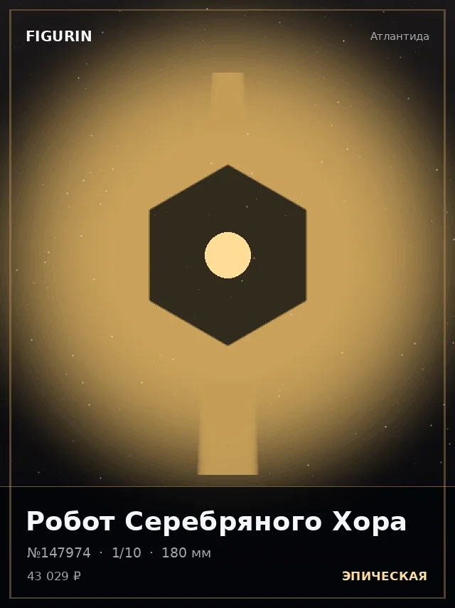 Робот Серебряного Хора — премиальная фигурка