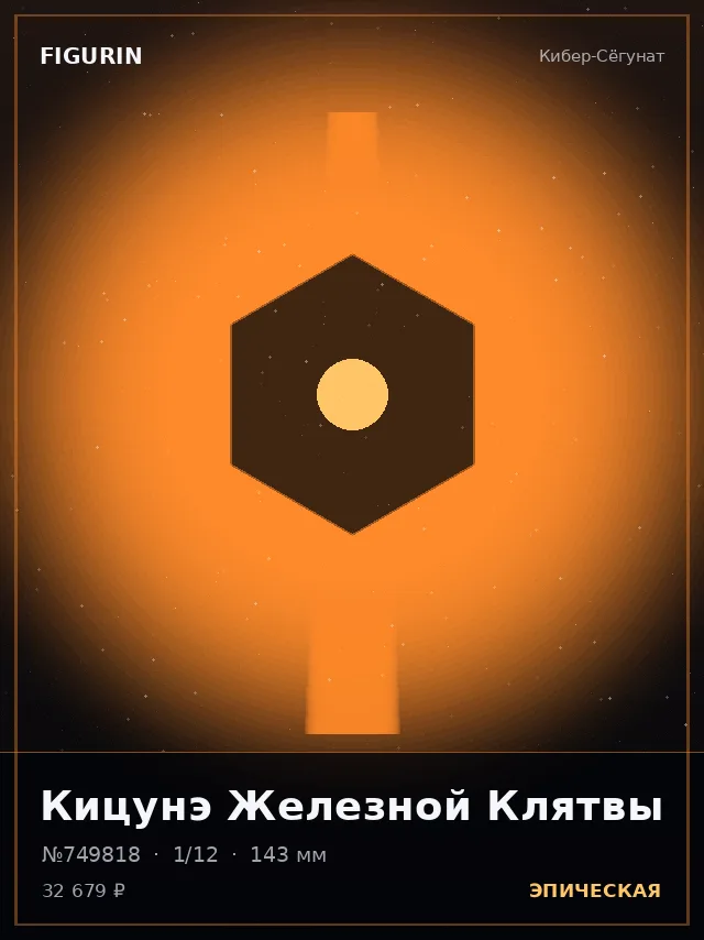 Кицунэ Железной Клятвы — премиальная фигурка