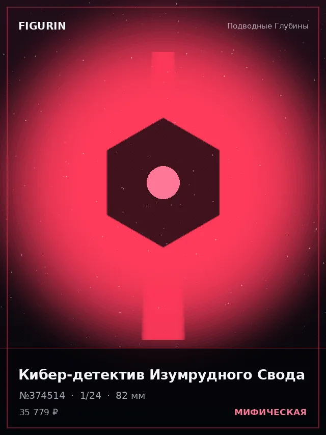 Кибер-детектив Изумрудного Свода — премиальная фигурка