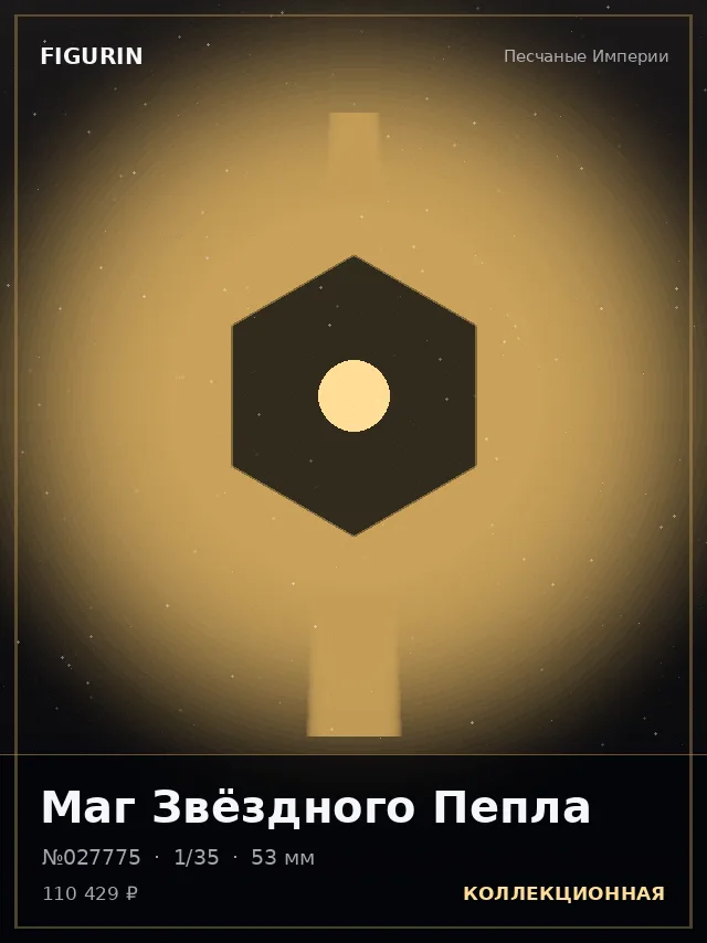 Маг Звёздного Пепла — премиальная фигурка