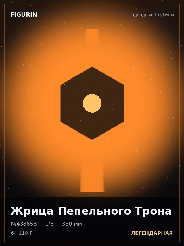 Жрица Пепельного Трона — премиальная фигурка