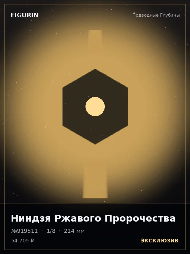 Ниндзя Ржавого Пророчества — премиальная фигурка