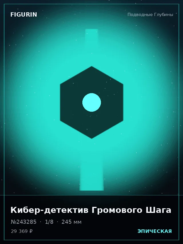 Кибер-детектив Громового Шага — премиальная фигурка