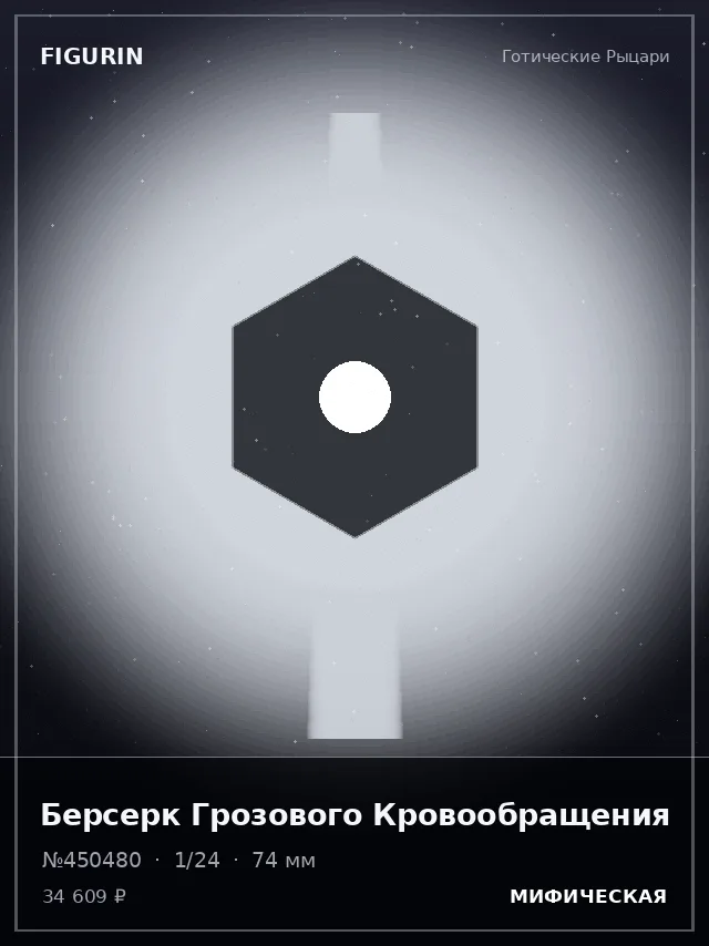 Берсерк Грозового Кровообращения — премиальная фигурка
