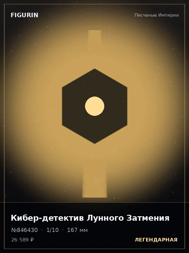 Кибер-детектив Лунного Затмения — премиальная фигурка