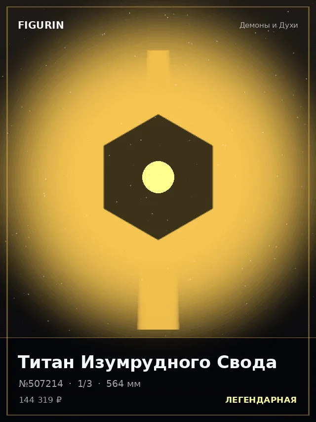 Титан Изумрудного Свода — премиальная фигурка