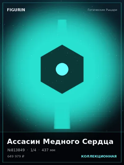 Ассасин Медного Сердца Мифология — коллекционная 3D-фигурка