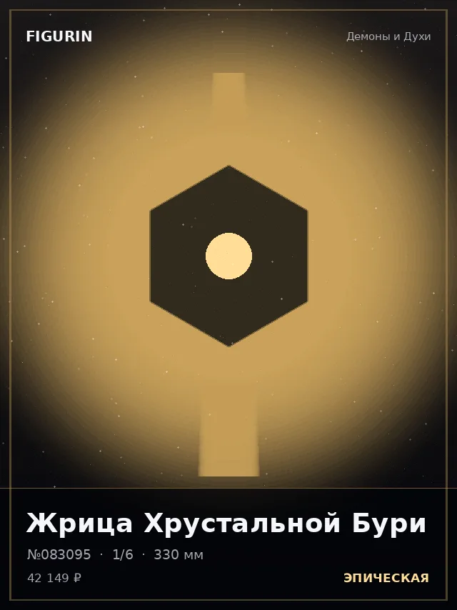 Жрица Хрустальной Бури — премиальная фигурка